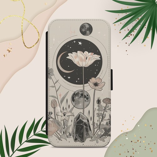 Custodia telefono celeste