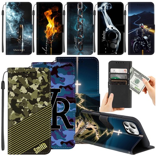 Custodia telefono pelle - , flip