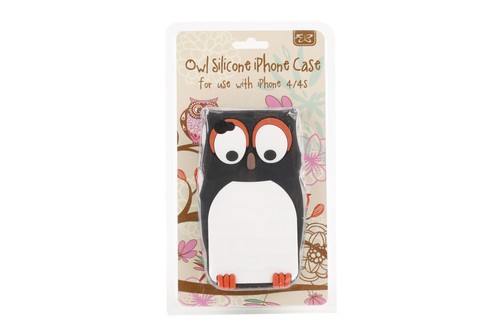 Rétro owl silicone - owl, i-phone