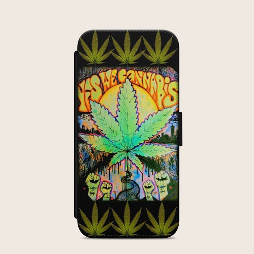 Custodia telefono weed - telefono,